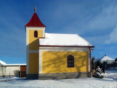 Kaplička ve Frahelži Kaplička ve Frahelži
